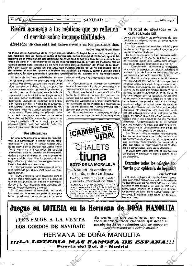 ABC MADRID 03-12-1985 página 41