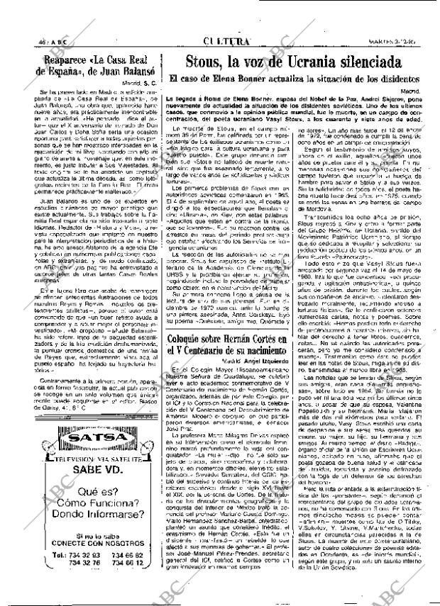 ABC MADRID 03-12-1985 página 46