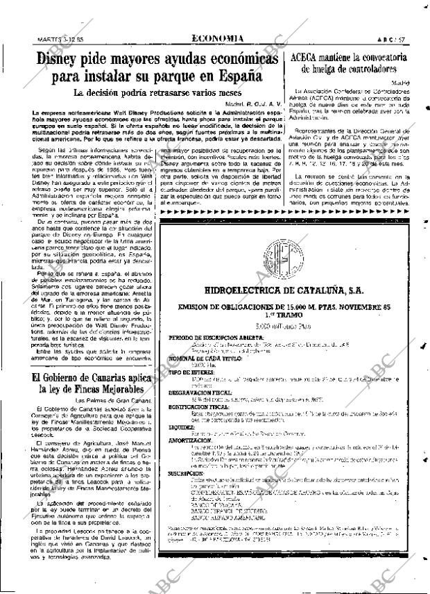 ABC MADRID 03-12-1985 página 67