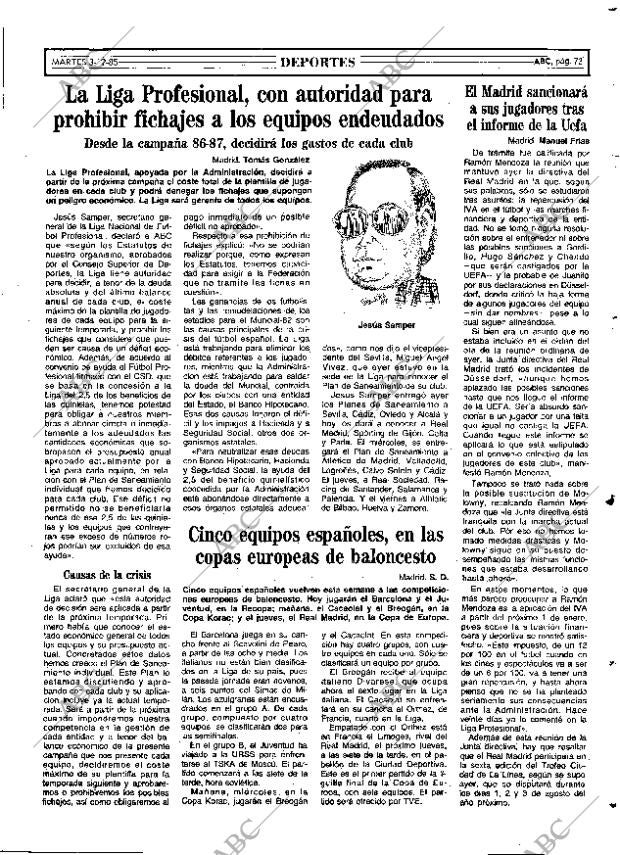 ABC MADRID 03-12-1985 página 73