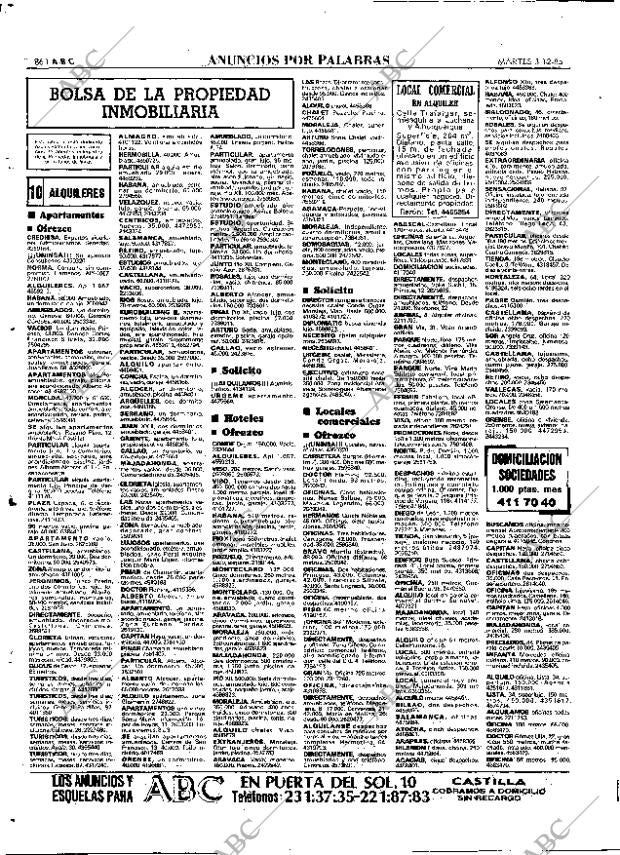 ABC MADRID 03-12-1985 página 86