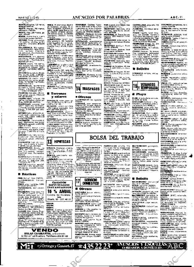 ABC MADRID 03-12-1985 página 91