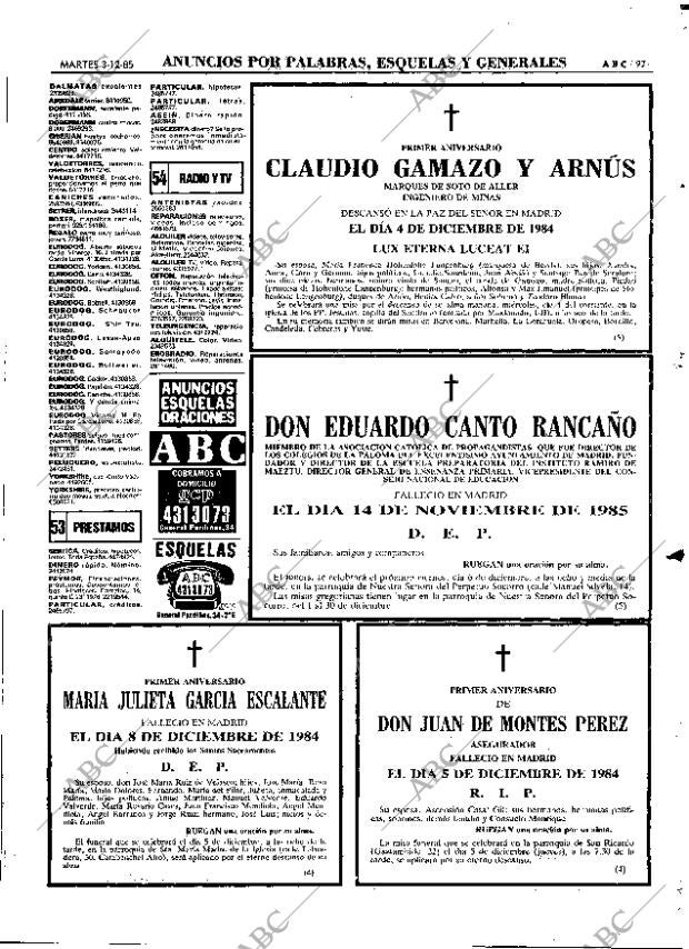 ABC MADRID 03-12-1985 página 97