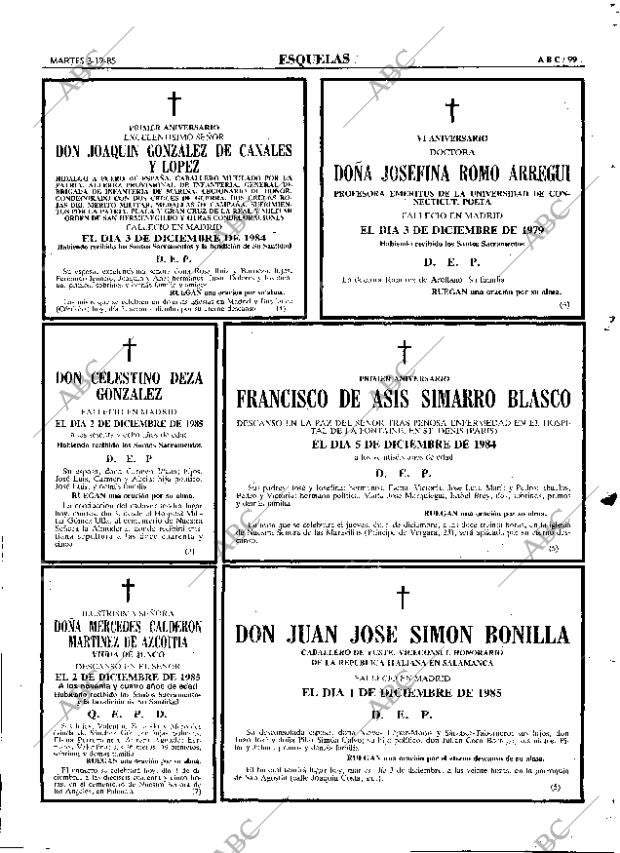ABC MADRID 03-12-1985 página 99