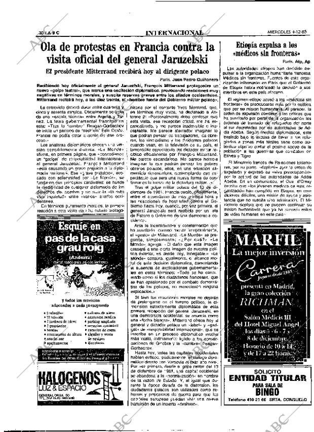 ABC MADRID 04-12-1985 página 30
