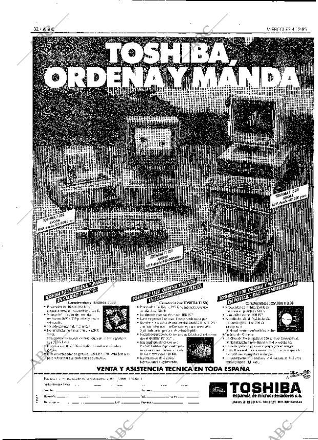 ABC MADRID 04-12-1985 página 32
