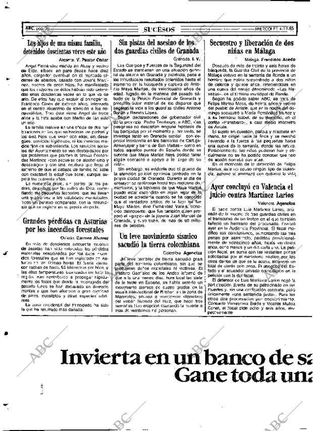 ABC MADRID 04-12-1985 página 70