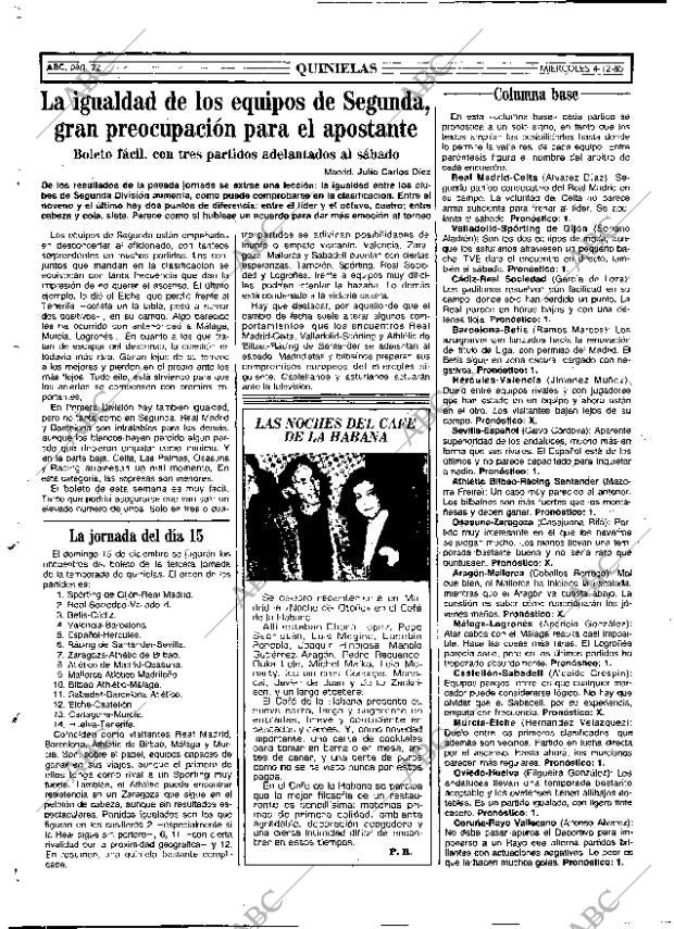ABC MADRID 04-12-1985 página 72