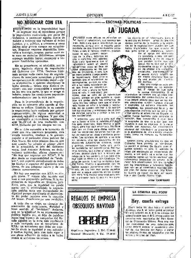 ABC SEVILLA 05-12-1985 página 17