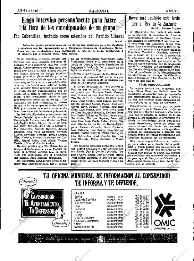 ABC SEVILLA 05-12-1985 página 21