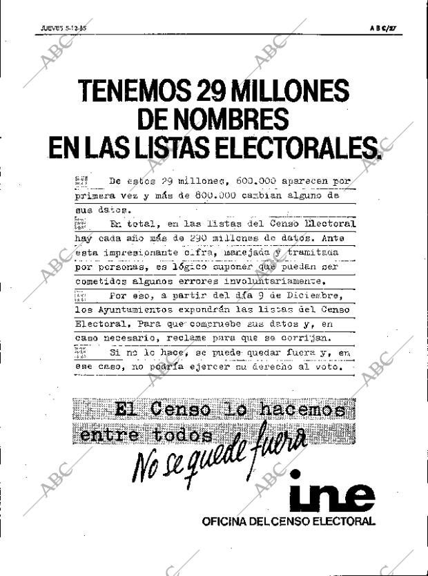 ABC SEVILLA 05-12-1985 página 27