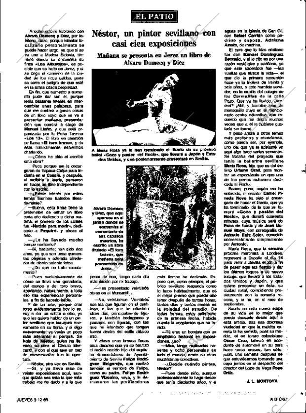 ABC SEVILLA 05-12-1985 página 67