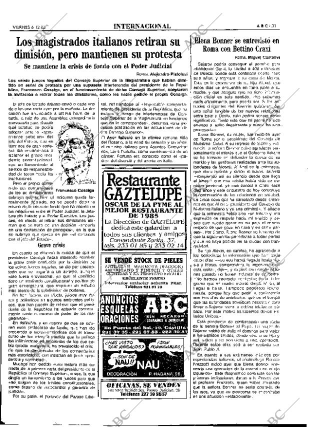 ABC MADRID 06-12-1985 página 31