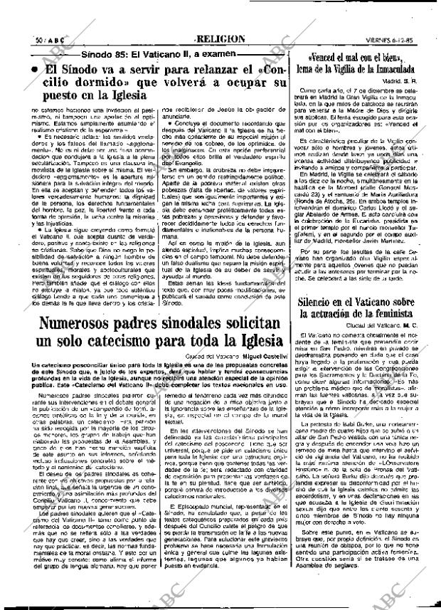 ABC MADRID 06-12-1985 página 50