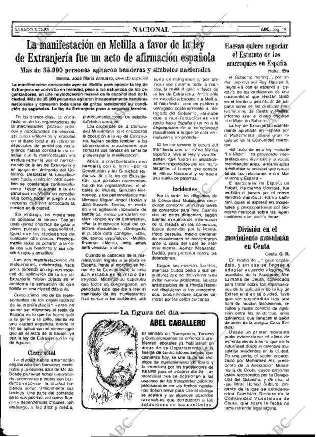ABC MADRID 07-12-1985 página 19