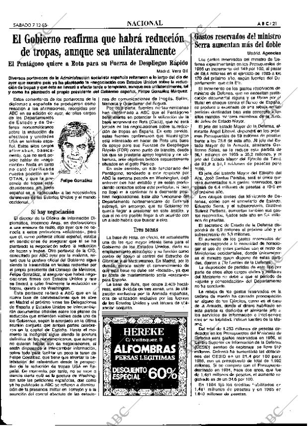 ABC MADRID 07-12-1985 página 21