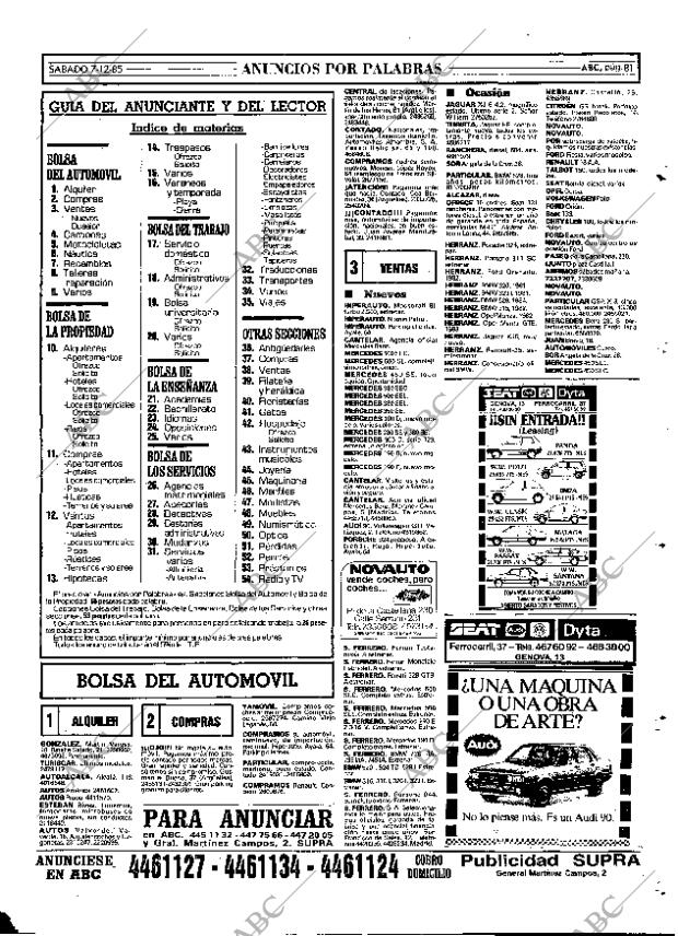 ABC MADRID 07-12-1985 página 81