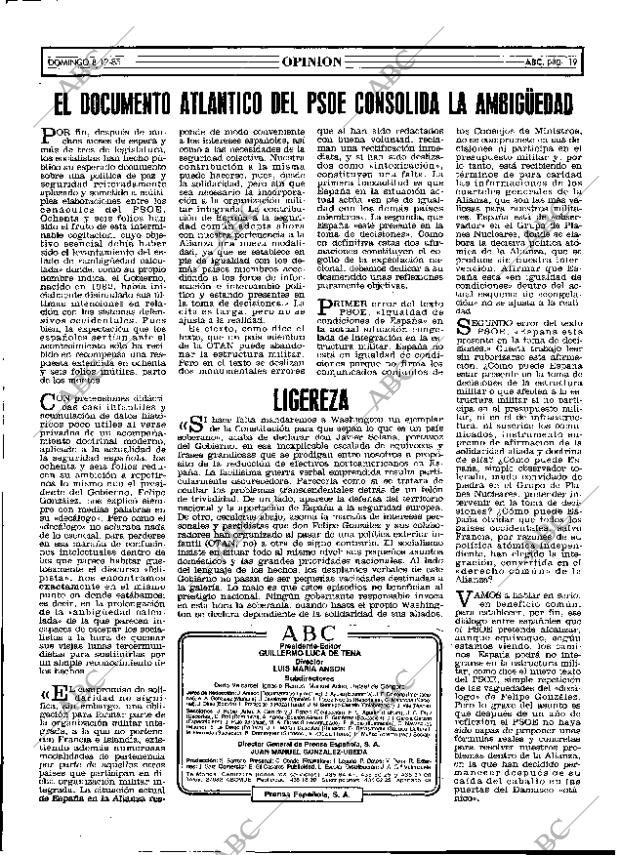 ABC MADRID 08-12-1985 página 19