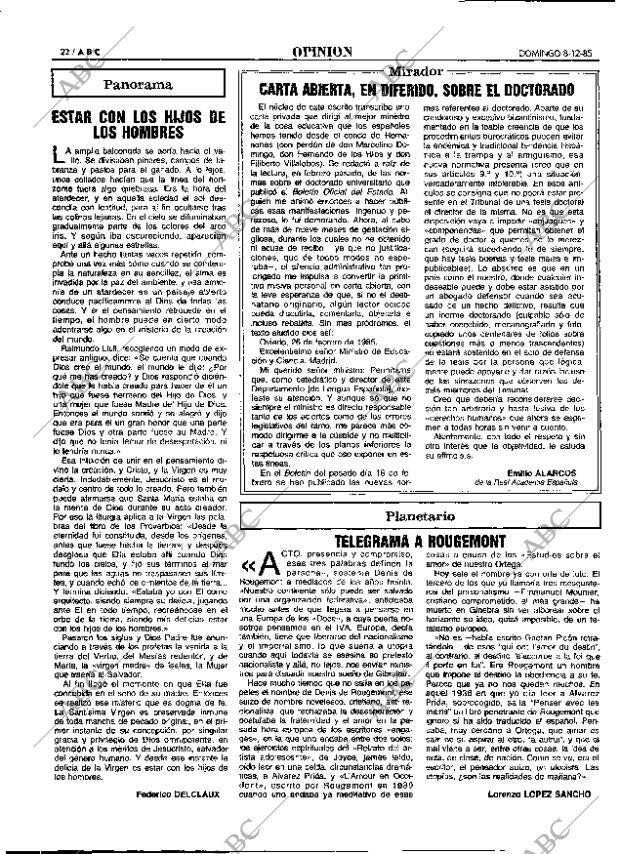 ABC MADRID 08-12-1985 página 22