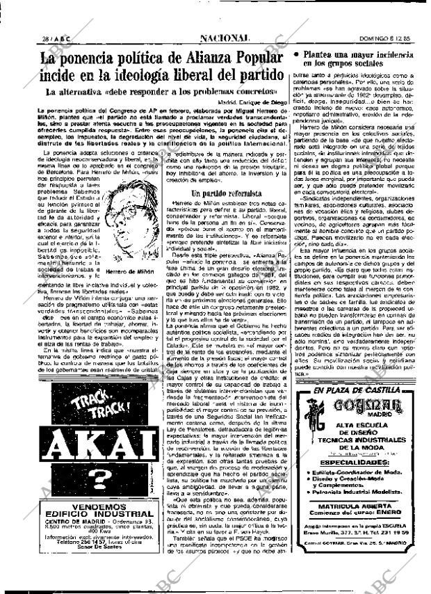 ABC MADRID 08-12-1985 página 28