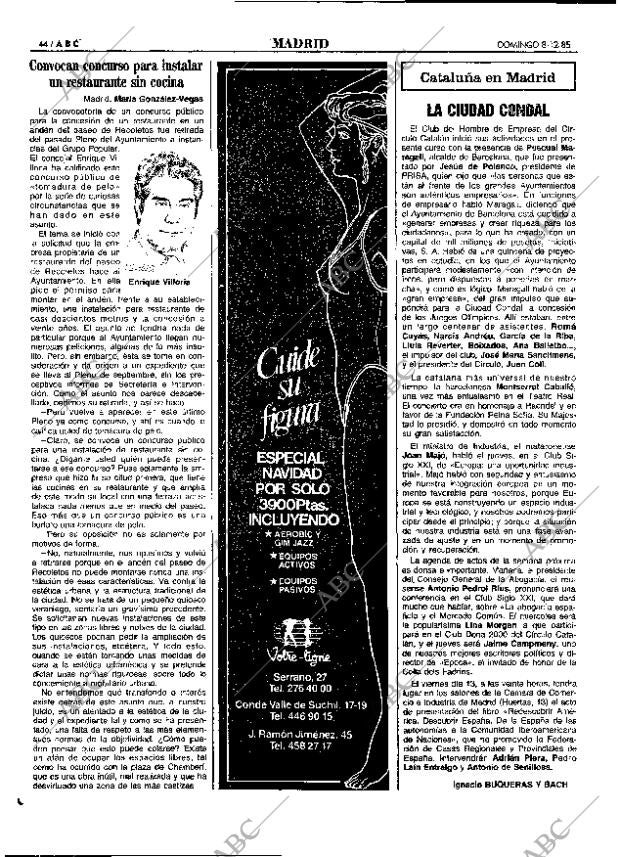 ABC MADRID 08-12-1985 página 44