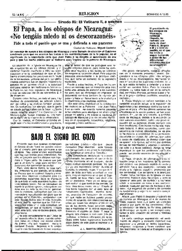 ABC MADRID 08-12-1985 página 52