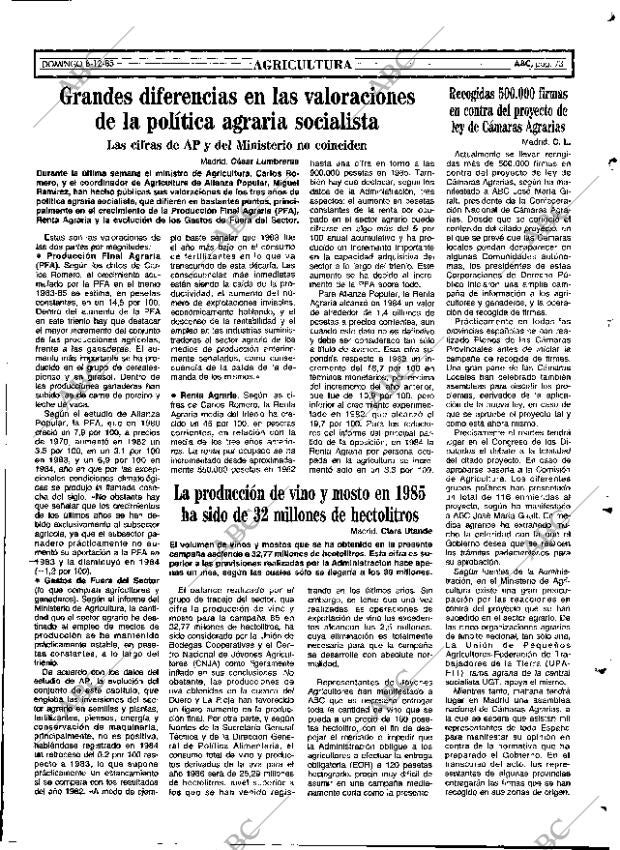 ABC MADRID 08-12-1985 página 73
