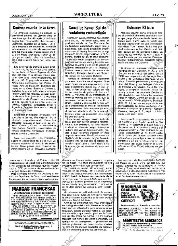 ABC MADRID 08-12-1985 página 75