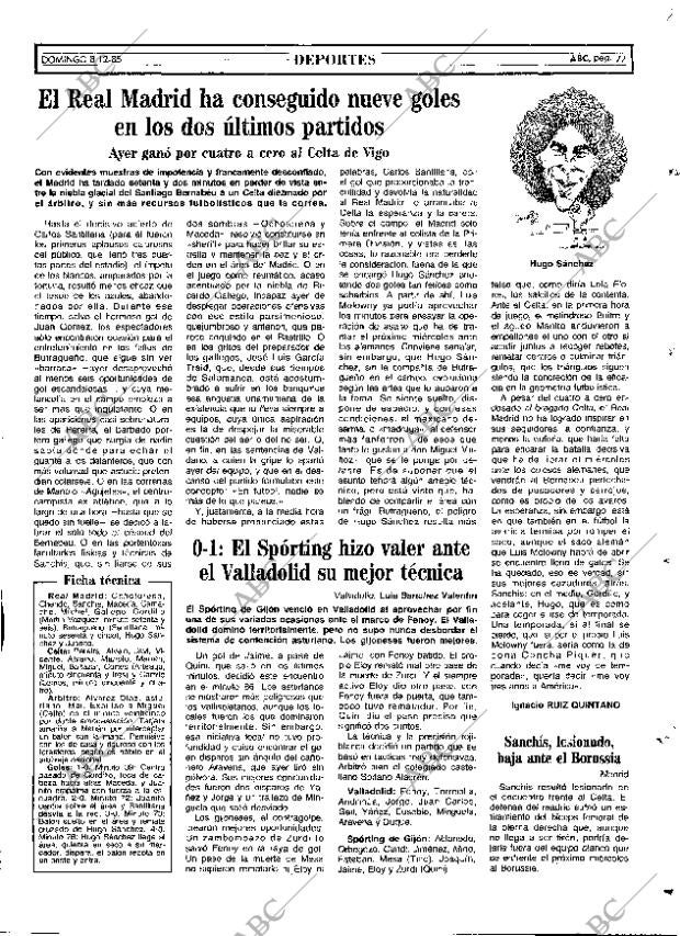 ABC MADRID 08-12-1985 página 77