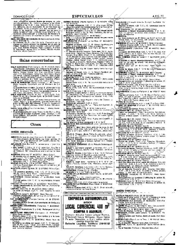 ABC MADRID 08-12-1985 página 91