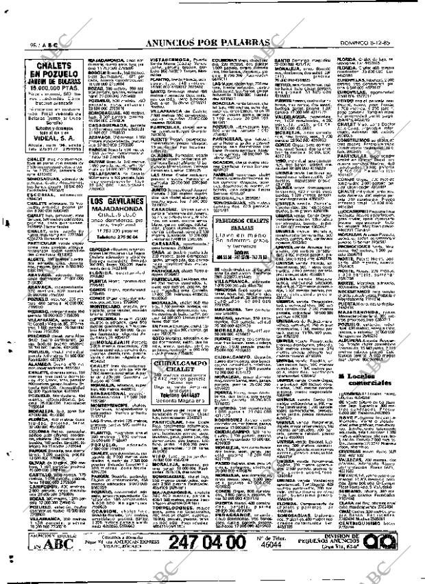 ABC MADRID 08-12-1985 página 98