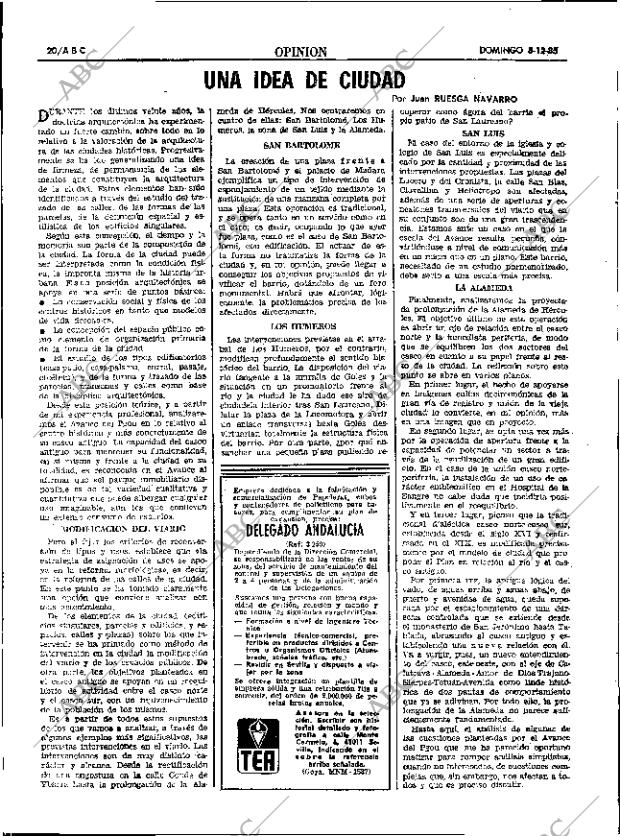 ABC SEVILLA 08-12-1985 página 20
