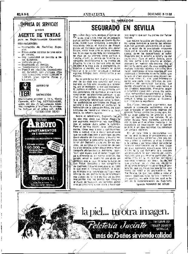ABC SEVILLA 08-12-1985 página 32