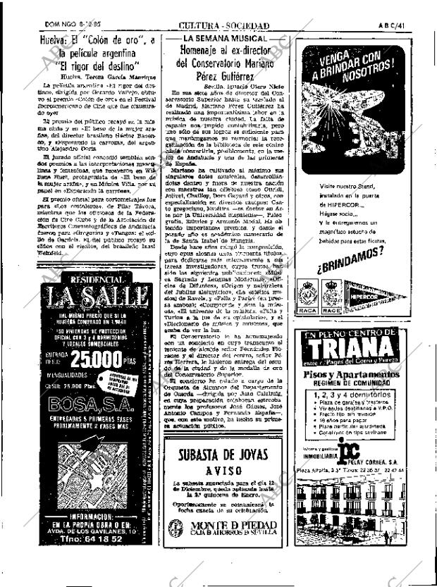 ABC SEVILLA 08-12-1985 página 41