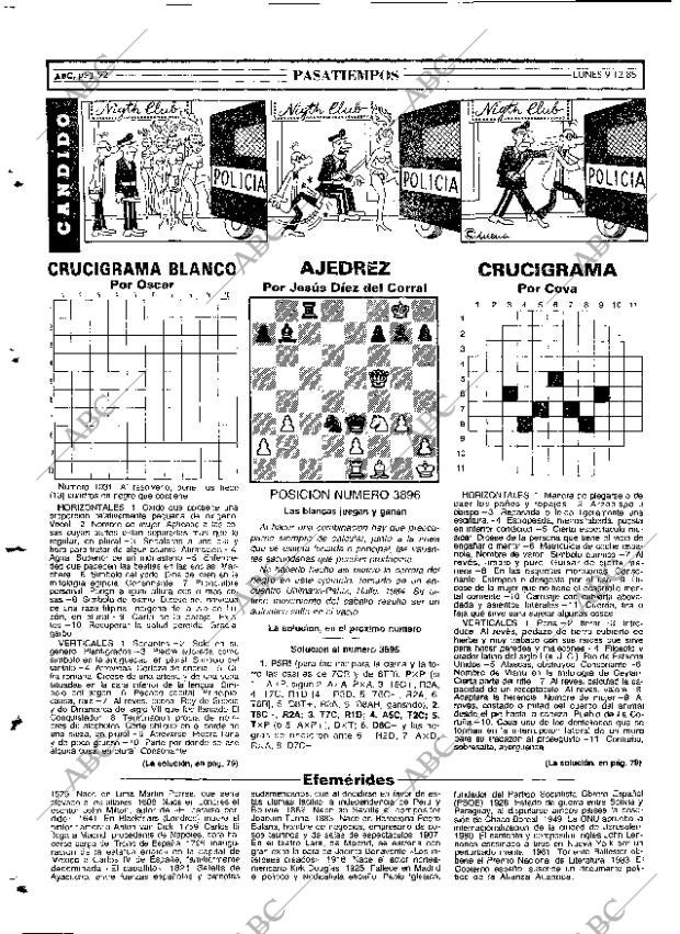 ABC MADRID 09-12-1985 página 92