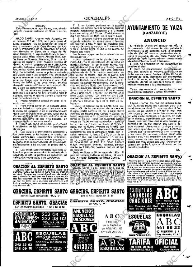 ABC MADRID 10-12-1985 página 105