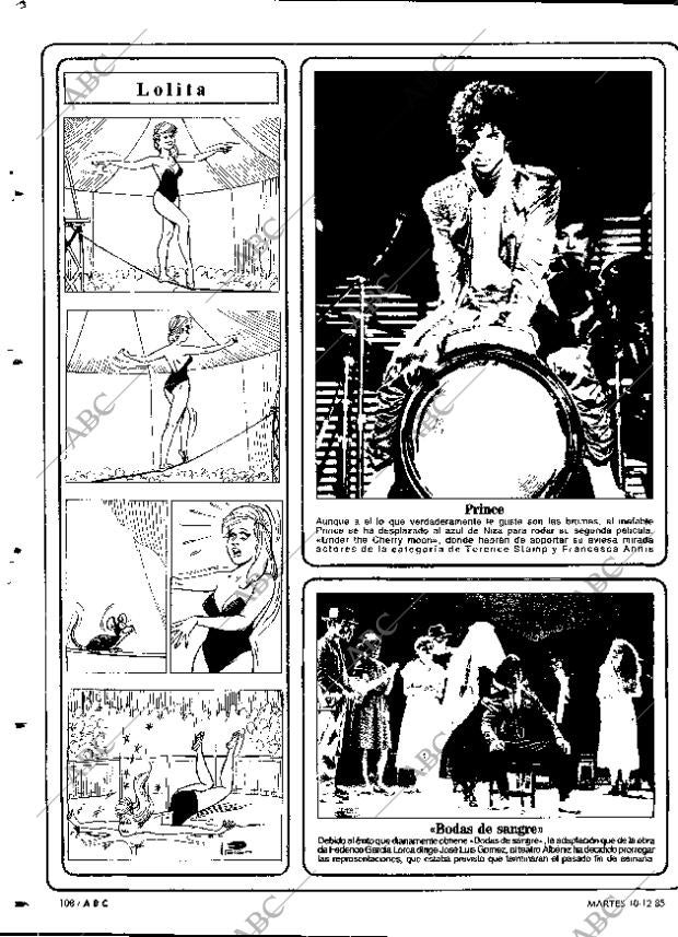 ABC MADRID 10-12-1985 página 108