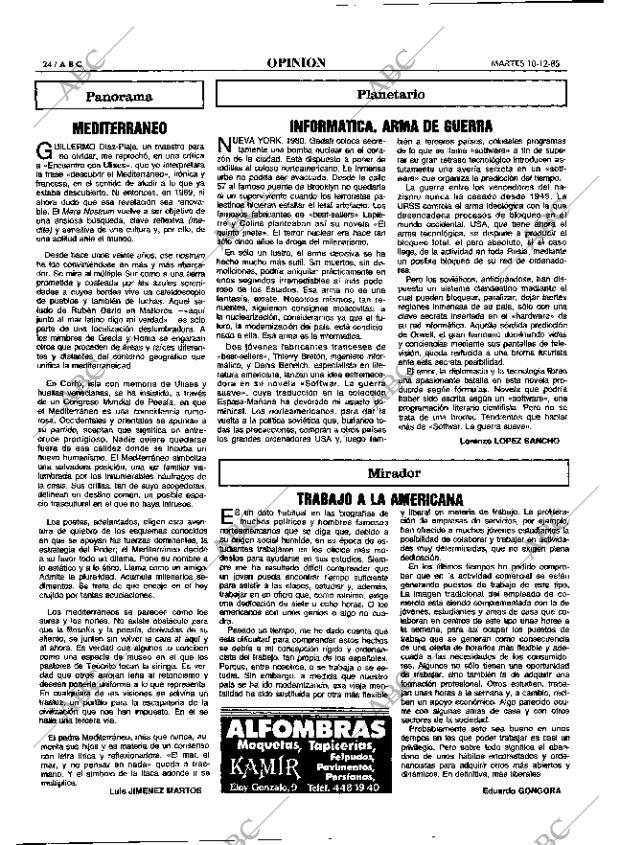 ABC MADRID 10-12-1985 página 24