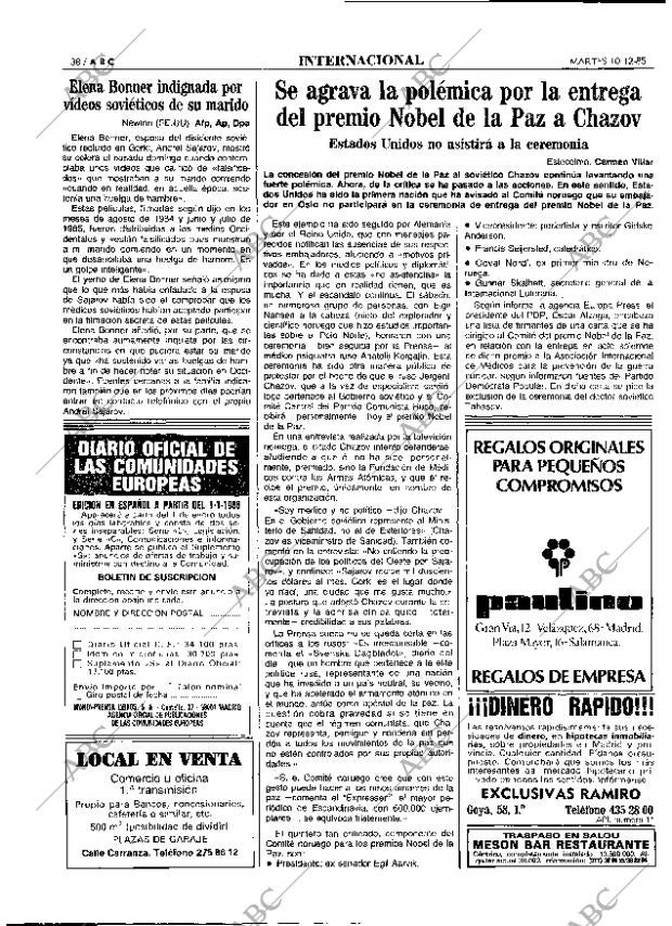 ABC MADRID 10-12-1985 página 38