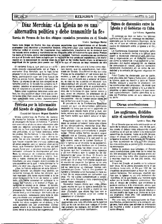 ABC MADRID 10-12-1985 página 50