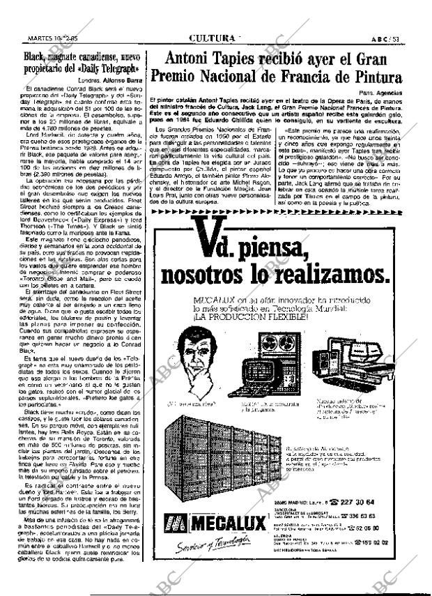 ABC MADRID 10-12-1985 página 53