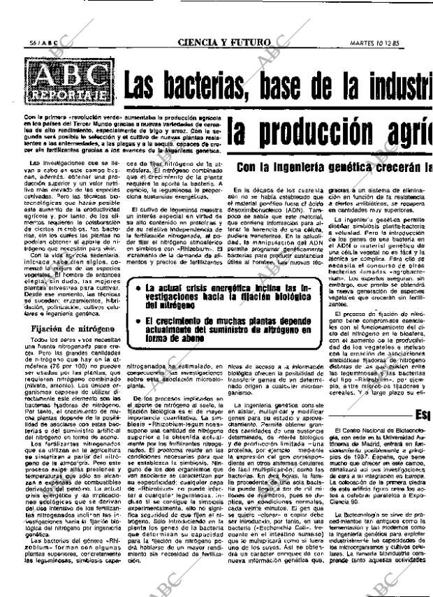 ABC MADRID 10-12-1985 página 56