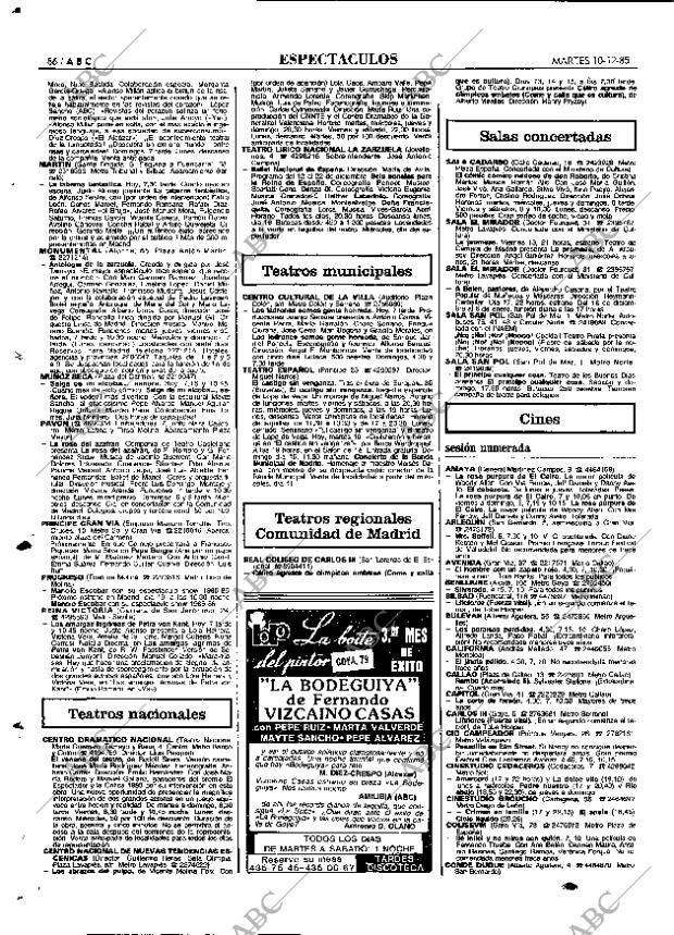 ABC MADRID 10-12-1985 página 86