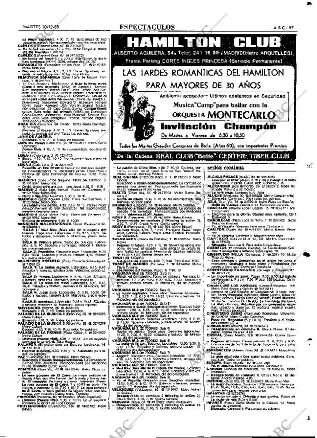 ABC MADRID 10-12-1985 página 87