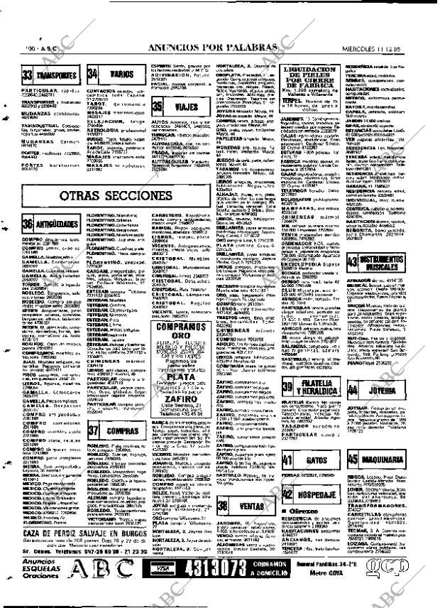 ABC MADRID 11-12-1985 página 100