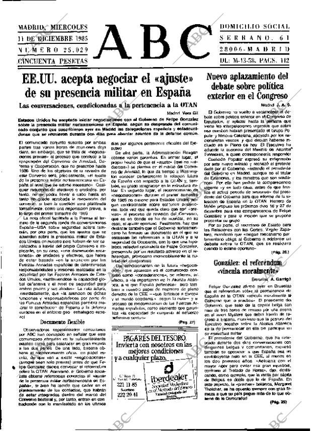 ABC MADRID 11-12-1985 página 19