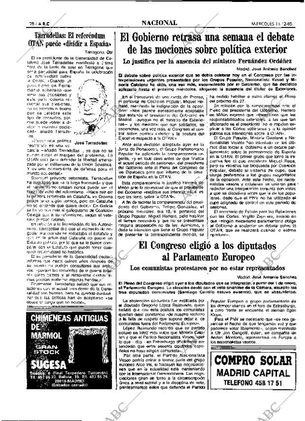 ABC MADRID 11-12-1985 página 28