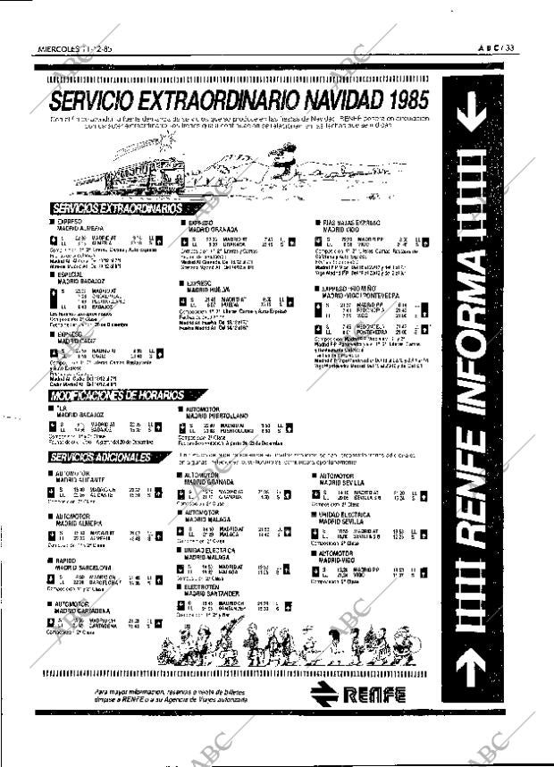 ABC MADRID 11-12-1985 página 33