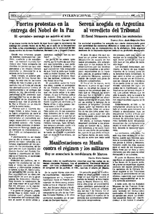 ABC MADRID 11-12-1985 página 35