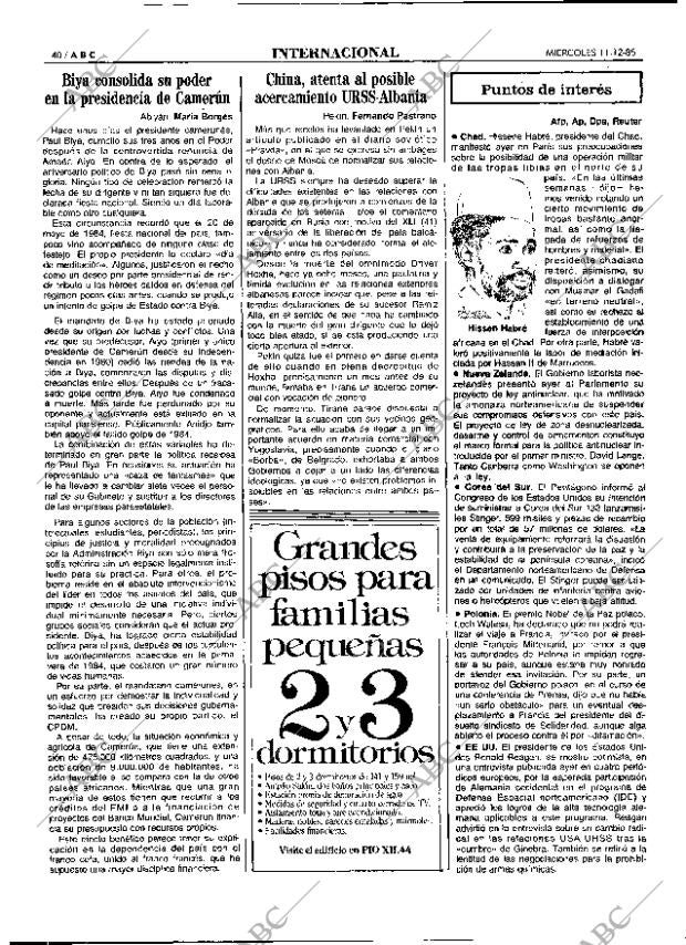 ABC MADRID 11-12-1985 página 40